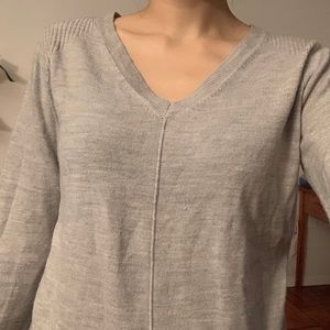 Gray thin sweater